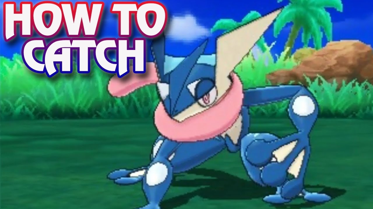 Catch Greninja Pokemon