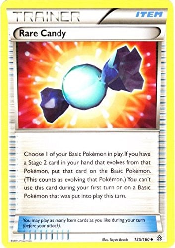 Pokemon Rare Candy Trainer Card