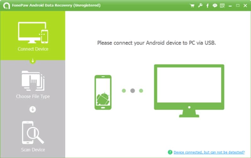 Recuperação FonePaw Android