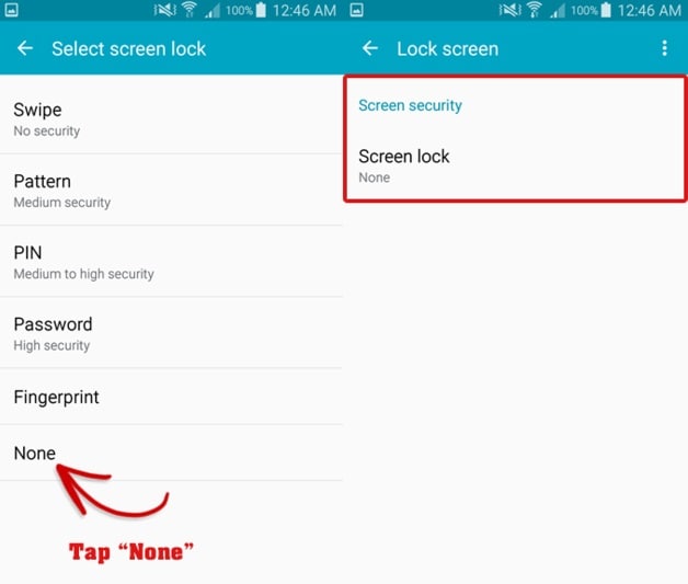 How To Remove Bypass Swipe Screen To Unlock Android Devices Dr Fone