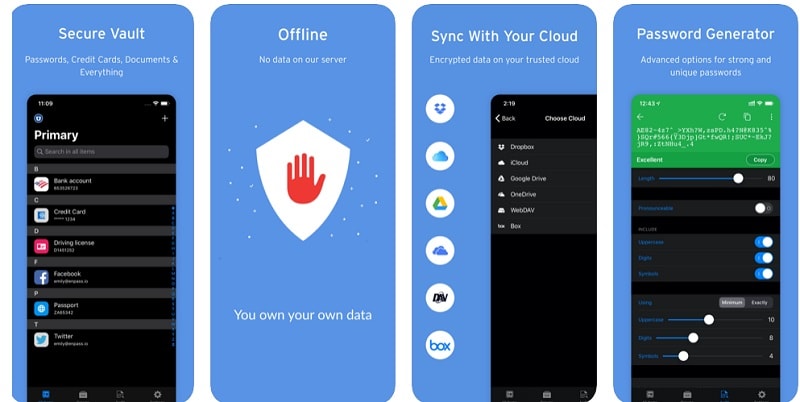enpass administrador de contraseñas para iphone