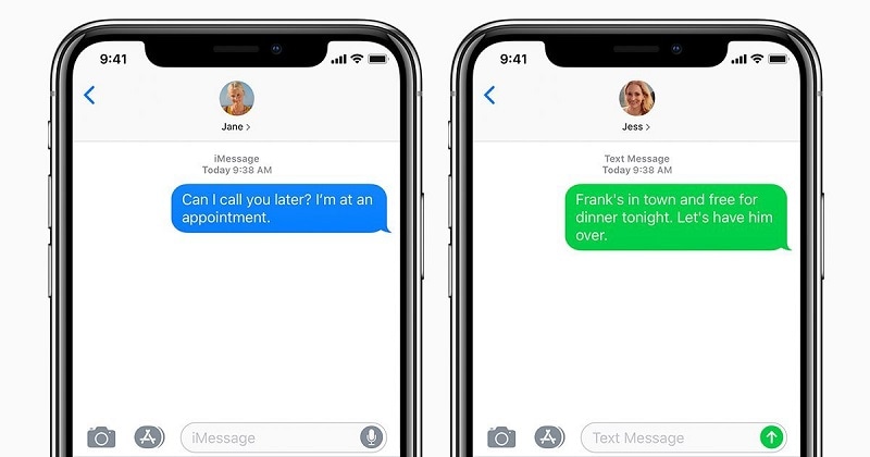 o imessage não está funcionando no ios14