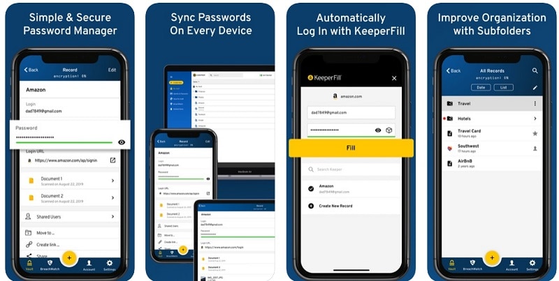 easy password storage app