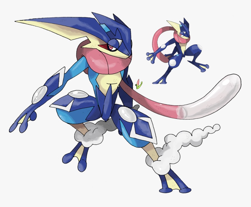 Para você que achou que greninja tinha mega evolução!!