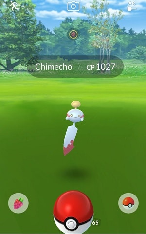 pokemon go chimecho encounter