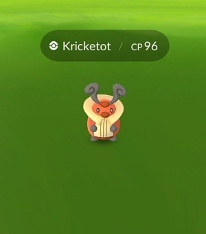 pokemon go kricketot encounter