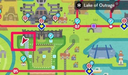 mapa pokemon lago de outrage