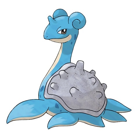 Lapras, um Pokémon traiçoeiro da Equipe Sierra