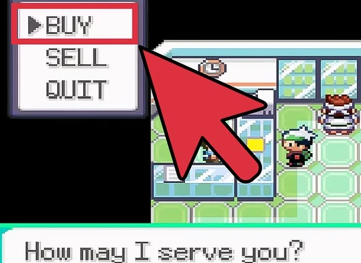 Nutzen Sie den Cheatcode und kaufen Sie so viele Pokémon Smaragd-Meisterbälle, wie Sie möchten