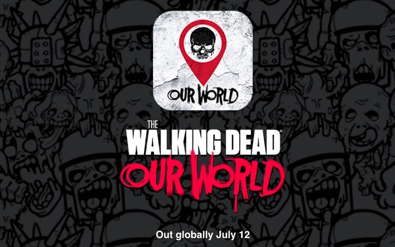 Consigue el banner Walking Dead Our World