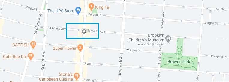 المسافة القطرية في خرائط Google 6