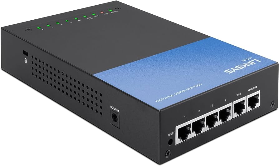 hardware vpn per uso domestico - Linksys Business Dual WAN VPN Router