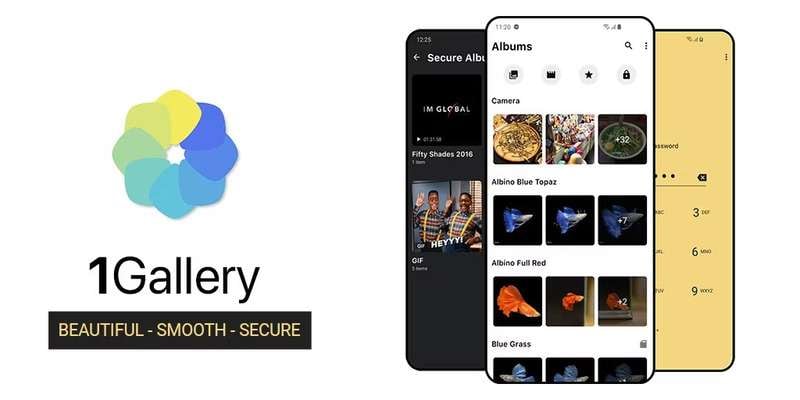 1gallery:photo gallery & vault android app