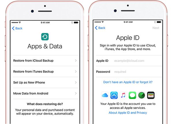 restore whatsapp messages by restoring icloud backup