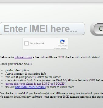  applications gratuites sur la vérification de l'IMEI 