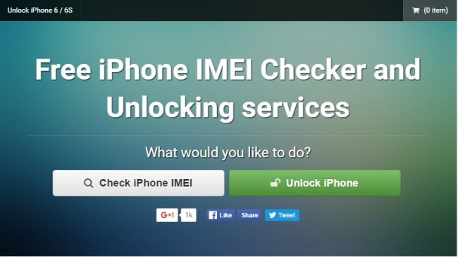  Vérification gratuite en ligne de l'IMEI de l'iPhone 