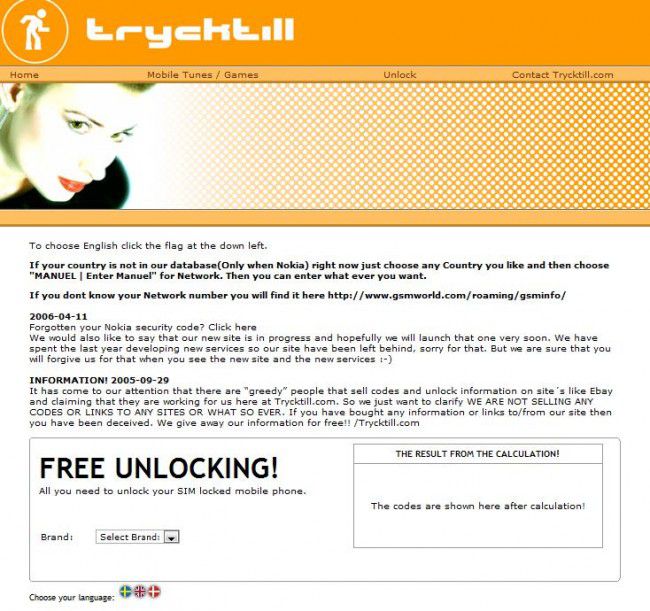 ways to find unlocking codes-Trycktill