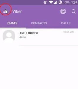 change Viber number on Android
