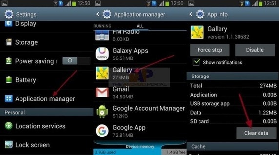 how to delete auto backup photos in samsung