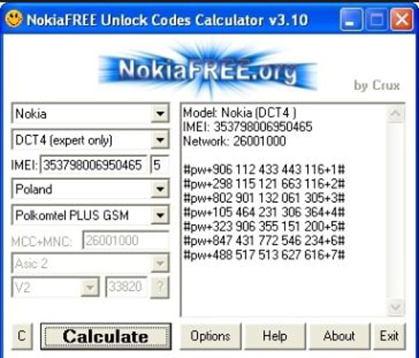 Unlock calculator. Код разблокировки. Калькулятор кодов для разлочки нокиа 3410. Nokia IMEI. Мастер код.