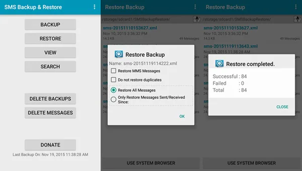 backup and restore android to pc