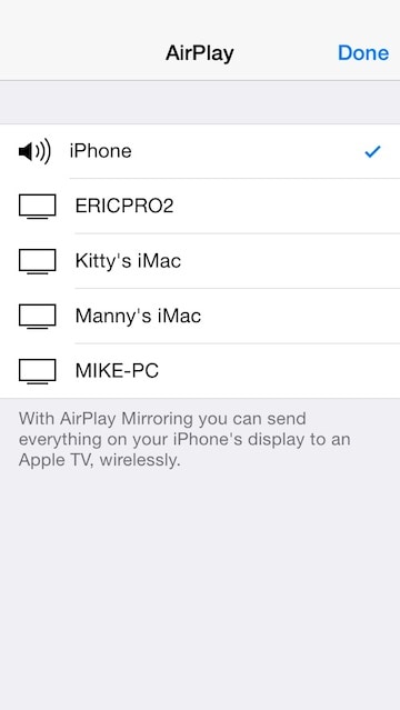 airserver to mirror iphone to tv