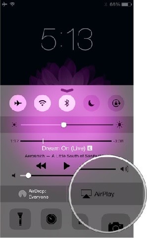 spiegel iphone ipad scherm op apple tv