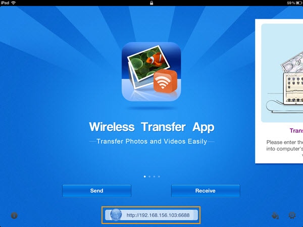 wireless transfer app
