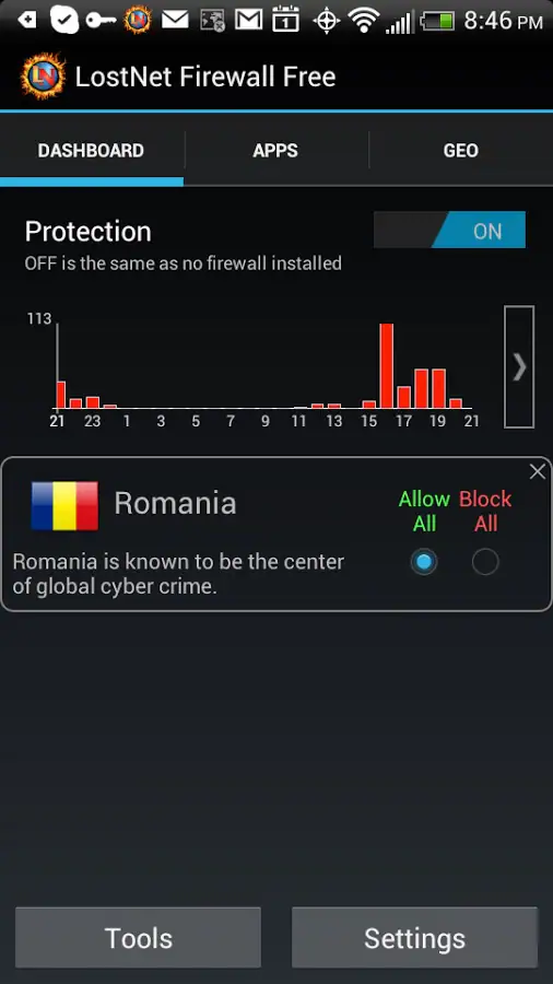 firewall no root