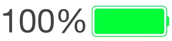 iPhone Batterie Symbol