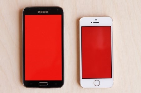 Roter Bildschirm iPhone