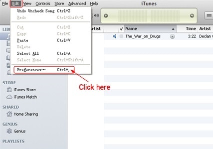 itunes preference