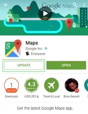 Corrigir problemas de WhatsApp - Não é possível carregar mapas no WhatsApp