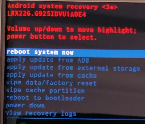 reboot system now
