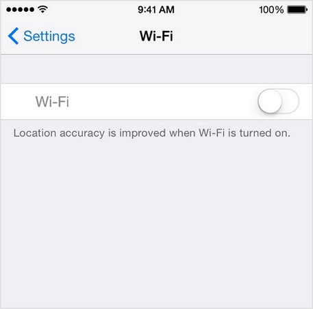 wi-fi não funciona no iphone- wi-fi acinzentado