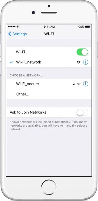 notifications not working on iphone-connect to a stable wifi