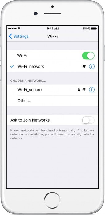 las notificaciones no funcionan en el iphone-conéctate a una wifi estable