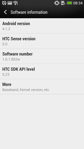 enable usb debugging on htc one - step 2