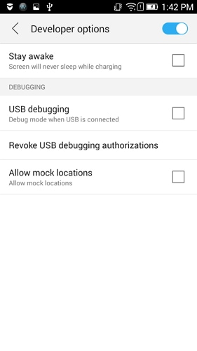 enable usb debugging on lenovo k5 k4 k3 - step 4