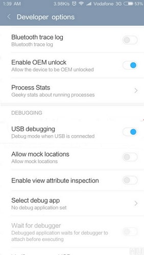 usb-debugging auf dem Xiaomi Redmi aktivieren - Schritt 3