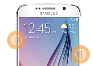 Erzwingen Sie einen Neustart von Samsung