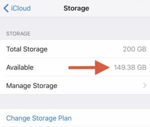 iphone won t backup to icloud-enough icloud backup storage