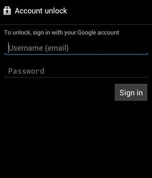 sign in google account-how to unlock android pattern lock without factory reset