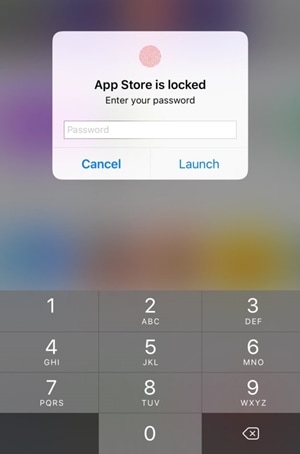 app is locked