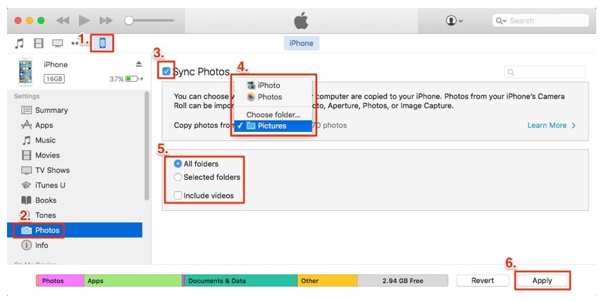 Come Trasferire le Foto da iPhone a iPhone?