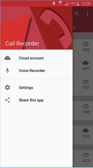Kostenlose Android Überwachungs-App - Automatic Call Recorder