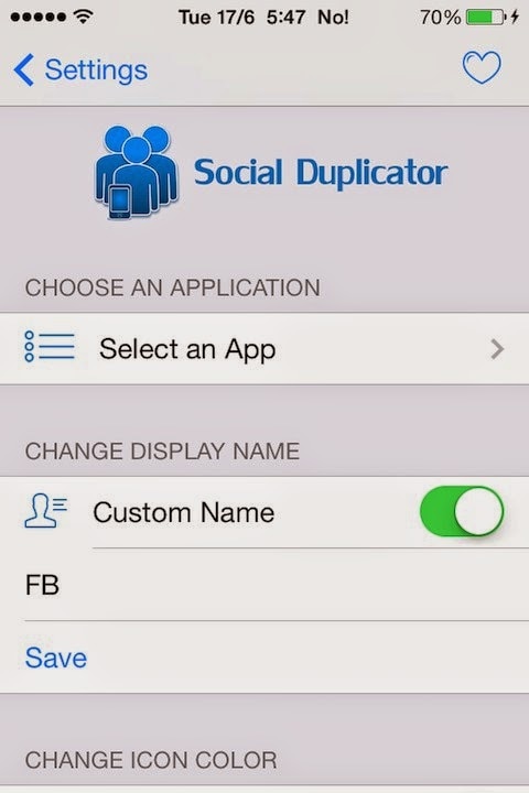 استنساخ التطبيقات على الهاتف-Social Duplicator 