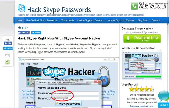 skype hacking tools