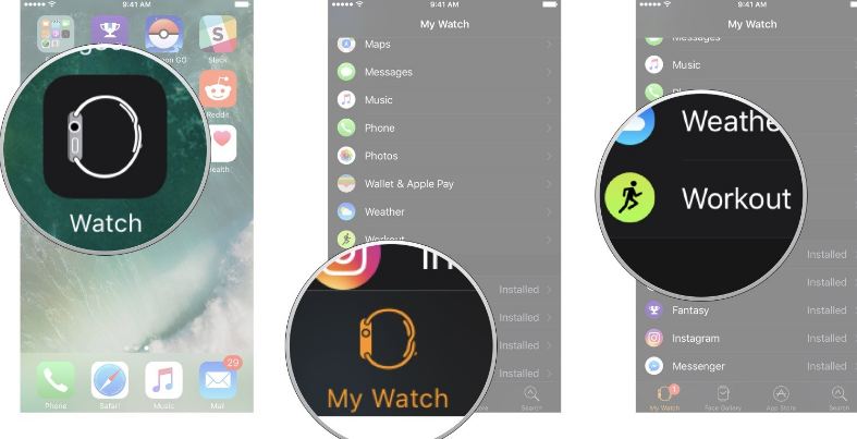 Conecte o iPhone ao Apple Watch 