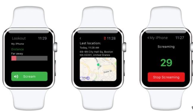 Apple Watch für 20 Sekunden anklingeln lassen